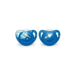Nuk - Chupeta Genius Tamanho 2, 2 Pk Outer Space Theme, Boy Sale