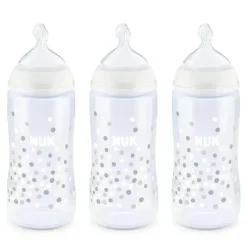 Nuk - Mamadeira anti-cólica Smooth Flow 2Pk com SafeTemp New