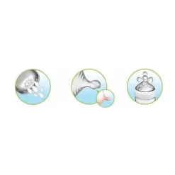 Nuk - mamilo de fluxo rápido simplesmente natural 2Pk Discount