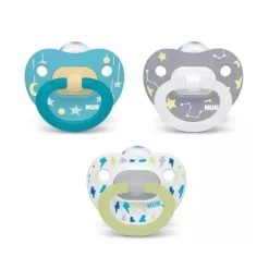 Nuk - 3Pk Classic Pacifier Value Pack, 6/18M Outlet