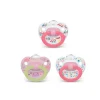 Nuk Chupeta Tamanho Sortido 6-18 Meses Valor 3 Pacote Rosa Discount