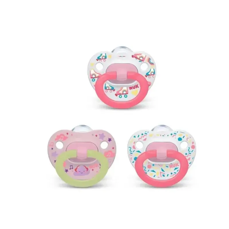 nuk_chupeta_tamanho_sorti_SKURt8dIp0b_0.webp Nuk Chupeta Tamanho Sortido 6-18 Meses Valor 3 Pacote Rosa Discount