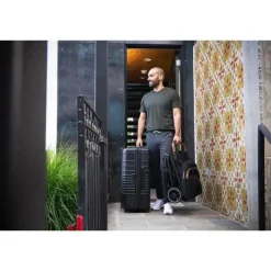 Nuna - Carrinho Trvl Com Bolsa De Viagem Caviar New