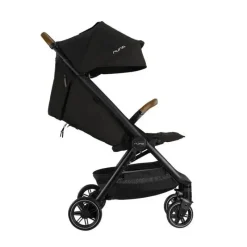 Nuna - Carrinho Trvl Com Bolsa De Viagem Caviar New