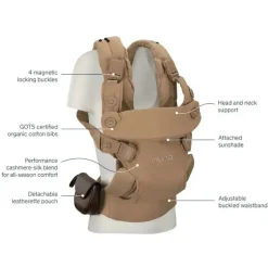 Nuna - Cudl Luxe Carrier Suavizado, Canyon Clearance