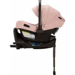 Nuna - PIPA Aire RX Cadeirinha de bebê + PIPA RELX Base com perna de carga, Thistle Clearance