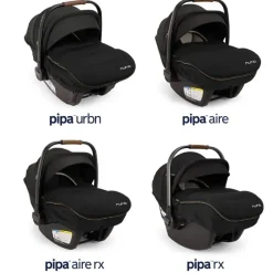 Nuna - Pipa Series Winter Footmuff Caviar Outlet