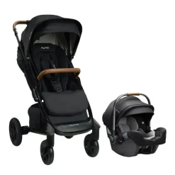 Nuna - Tavo Next Travel System com Cadeira Auto PIPA RX, Caviar Sale