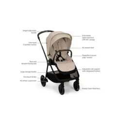 Nuna - Triv Next W Fivela Magnética, Biscotti Clearance