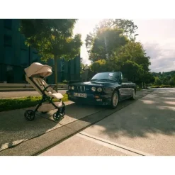 Nuna - TRVL LX Stroller BMW Special Edition, Mica Outlet