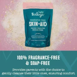Oilogic Baby Oilogic - Banho de imersão, pele e auxílio para banho de sal Epsom com aveia Essentials para bebês Best