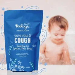 Oilogic Baby Oilogic - Epsom Soak Stuffy Nose, 32 onças New