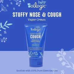 Oilogic Baby - Creme de vapor calmante, nariz entupido e tosse Online