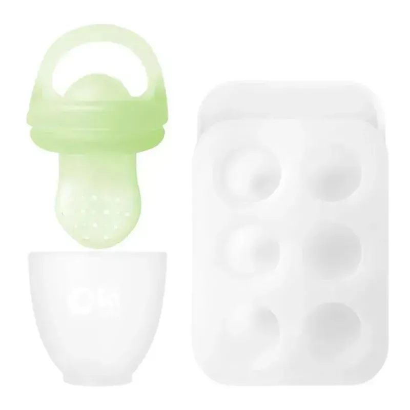 ola_baby__alimentador_de__SKULDZ4ksXl_0.webp Ola Baby - Alimentador de frutas frescas de silicone e conjunto de picolé para introdução de alimentos sólidos, Kiwi Best