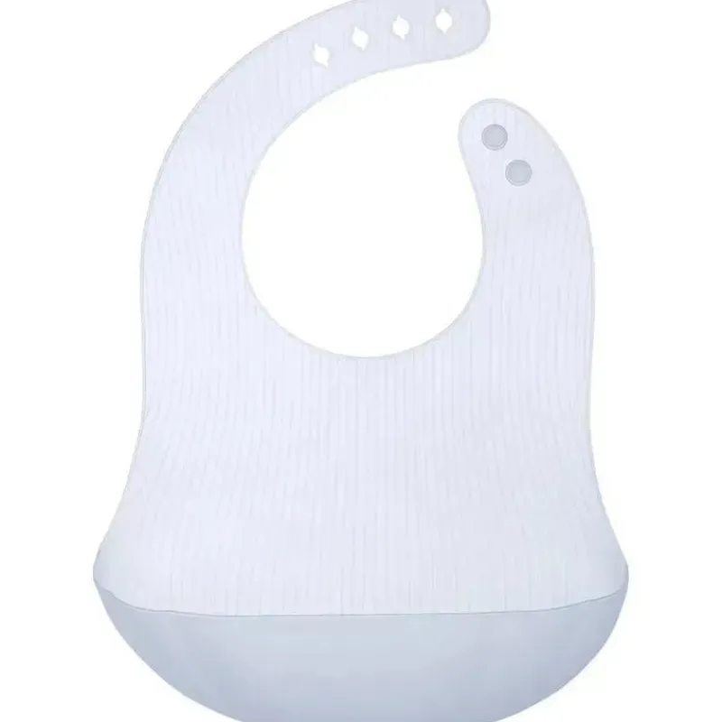 ola_baby__babador_imperme_SKUeyVg0Kwm_0.webp Ola Baby - babador impermeável de silicone dobrável para bebê com estojo de viagem, mirtilo New