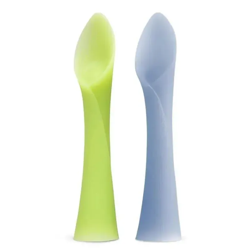 ola_baby__colher_de_trein_SKUsBdBifI1_0.webp Ola Baby - Colher de treinamento com ponta macia 100% silicone para desmame conduzido por bebês, pacote com 2, Kiwi/mirtilo Discount