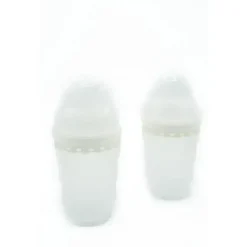 Olababy Ola Baby - garrafa neutra suave para bebê de 8 onças, 2 unidades, geada Fashion