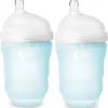 Olababy Ola Baby - garrafa suave para bebê menino de 8 onças, 2 unidades, céu Outlet