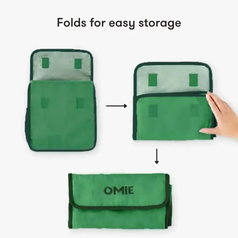 omiebox__bolsa_de_almoo_d_SKUG19YvlkD_5.webp OmieBox - Bolsa de almoço de nylon isolada Omie, verde New