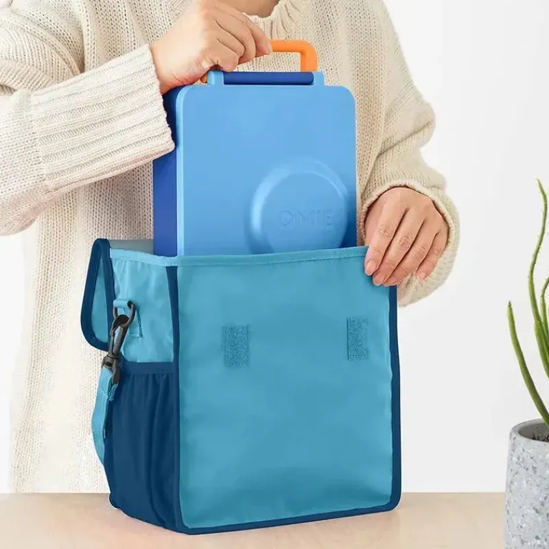 omiebox__bolsa_de_almoo_d_SKUXVcb6WRB_2.webp OmieBox - Bolsa de almoço de nylon isolada Omie, azul Hot