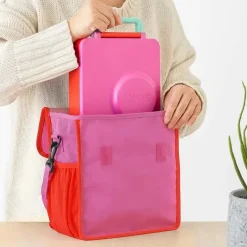 OmieBox - Bolsa de almoço de nylon isolada Omie, rosa Discount
