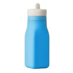 OmieBox - Garrafa de água de silicone à prova de vazamentos, azul Best