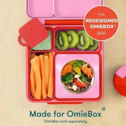 OmieBox - Recipientes de imersão à prova de vazamentos 2Pk para viagem, amarelo/vermelho Outlet