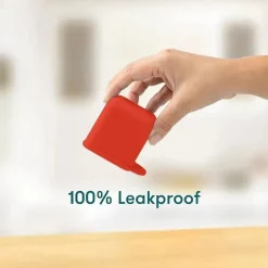 OmieBox - Recipientes de imersão à prova de vazamentos 2Pk para viagem, amarelo/vermelho Outlet