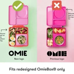 OmieBox - Recipientes de imersão à prova de vazamentos 2Pk para viagem, amarelo/vermelho Outlet
