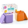 OmieBox - Recipientes de imersão à prova de vazamentos 2Pk para viagem, roxo/laranja Outlet