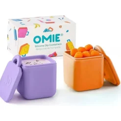OmieBox - Recipientes de imersão à prova de vazamentos 2Pk para viagem, roxo/laranja Outlet