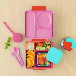 OmieBox - Recipientes de silicone para lanches à prova de vazamentos para viagem, azul-petróleo Discount