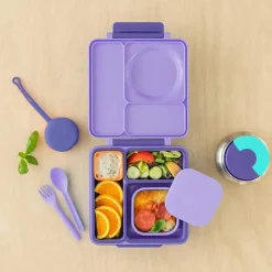 OmieBox - Recipientes para armazenamento de alimentos com tampa, roxo Sale