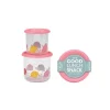 Ore Originals Good Lunch Snack Containers Grande Conjunto de Dois Clearance