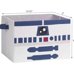 Lambs u0026 Ivy Organizador dobrável da caixa de armazenamento Lambs &amp; Ivy, R2-D2 Fashion