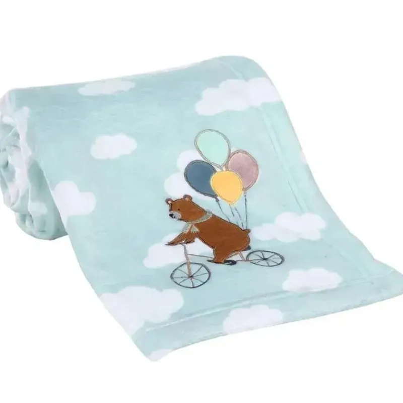 originais_para_dormir__up_SKUuXJ221pX_3.webp Lambs u0026 Ivy Originais para dormir - Up & Away Urso/Balão/Nuvem Manta de lã macia azul para bebê Sale