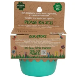 The First Years Os primeiros anos - Tigelas reutilizáveis GreenGrown® com tampa - Tigela para lanche infantil, 4 unidades Sale