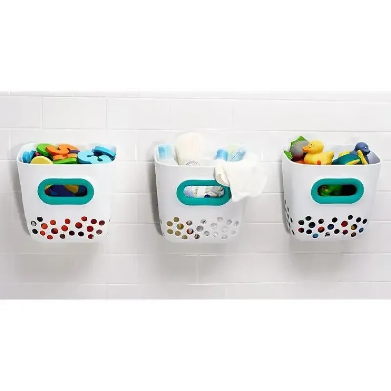 oxo__caixa_de_brinquedos__SKUVGrtjgwb_4.webp Oxo - Caixa de brinquedos para banho Tot, azul-petróleo Outlet