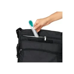Oxo - Colher de alimentação Tot On-the-Go com estojo de viagem, azul-petróleo Hot