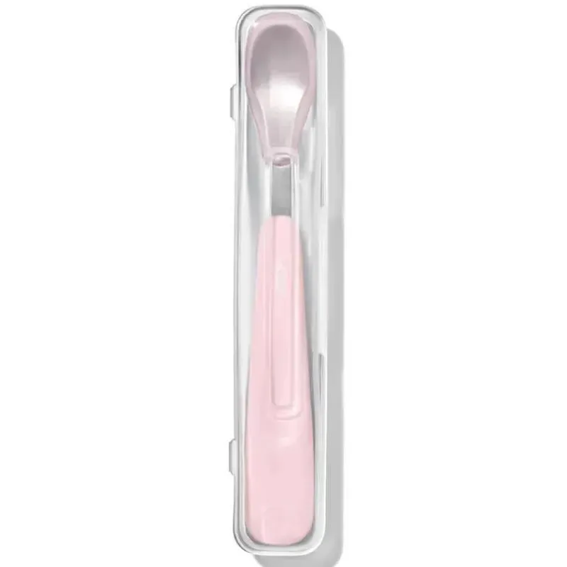 oxo__colher_de_alimentao__SKUEQYFaPPK_0.webp Oxo - Colher de Alimentação para Tot On-The-Go, Blossom Hot
