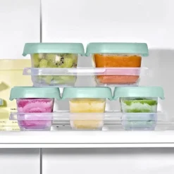 Oxo - Tot 12 Pc Baby Blocks Food Storage Container Set, Opal Clearance