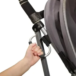 Oxo - 2Pk Tot Handy Stroller Hook, cinza Fashion
