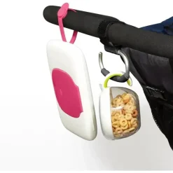 Oxo - 2Pk Tot Handy Stroller Hook, cinza Fashion