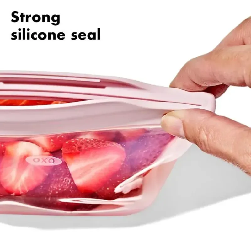 oxo__sacos_reutilizveis_d_SKUEC7VwCuI_2.webp Oxo - Sacos reutilizáveis de silicone Tot - Conjunto de 2 peças de copos e lanches, Dusk Discount