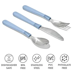 Oxo - Tot Cutlery para crianças grandes, Dusk Hot