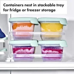 Oxo - Tot Silicone Baby Blocks Food Storage Container 4 Oz Clearance