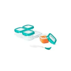Oxo Tot Baby Blocks Contêineres de Armazenamento Congelador 4 oz - Teal Discount