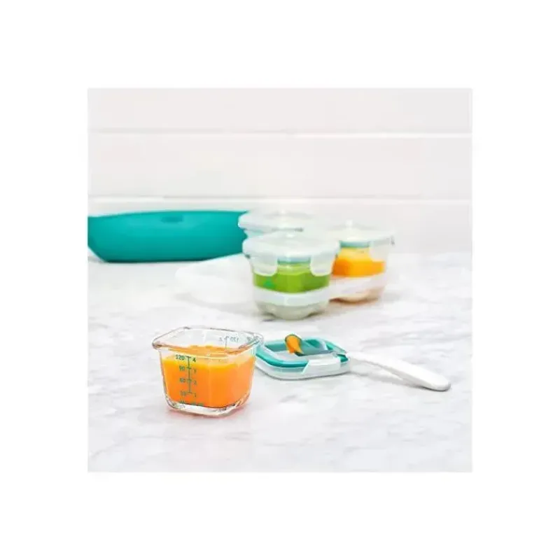 oxo_tot_glass_baby_blocks_SKUHceb7pWb_5.webp Oxo Tot Glass Baby Blocks 4 oz - Teal New