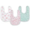 Aden + Anais Pacote com 3 babadores Essentials Snap, estampas mistas Clearance