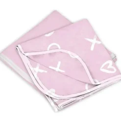 Kushies Baby Pacote com 2 cobertores para bebê Kushies, flanela rosa Sale